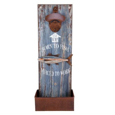 Born To Fish Opener Wall Décor