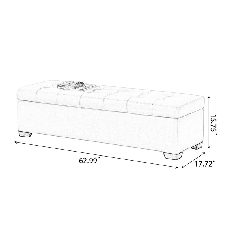 Banc rembourré rose foncé, Rose profond