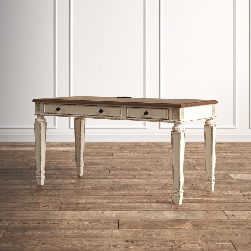 Heraldas Writing Desk with Power Outlet