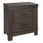 Grand lit de rangement Balachandran, commode et miroir, commode et table de chevet