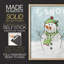 Impression encadrée Jolly Snowman II - bois massif-1291110376-1291110385