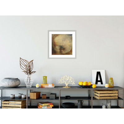 Light and Colour (Goethe's Theory)  - the Morning after the Deluge - Moses Writing the Book of Genesis by Joseph Mallord William Turner -Framed Giclee Print