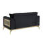 Causeuse Duplessis - noir-927812859
