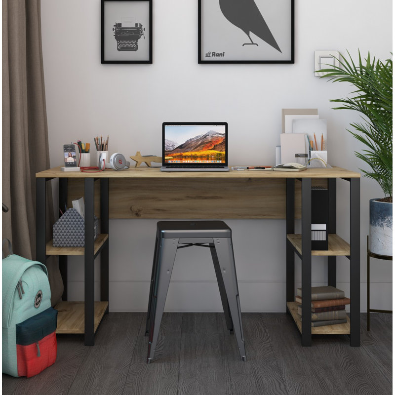 Pacifica Metal Base Computer Desk