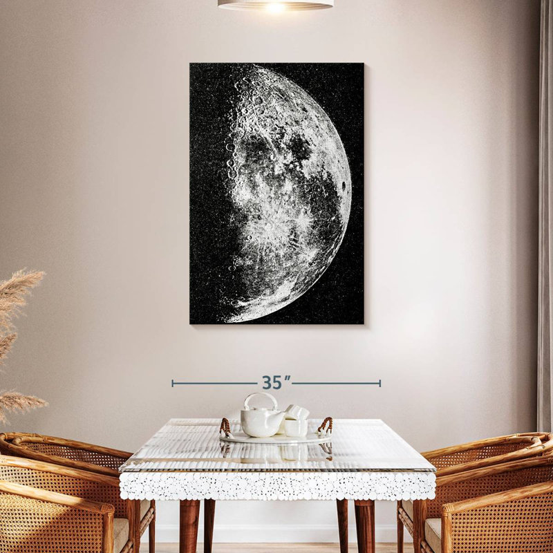 Oberle Half Moon, 45" H x 30" W