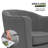 Meribeth Upholstered Accent Chair, Suede Armchair Comfy Club Chair Single Sofa for Living Room Reading Room-768739263