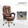 Barkett Upholstered Executive Chair with Massage Feature