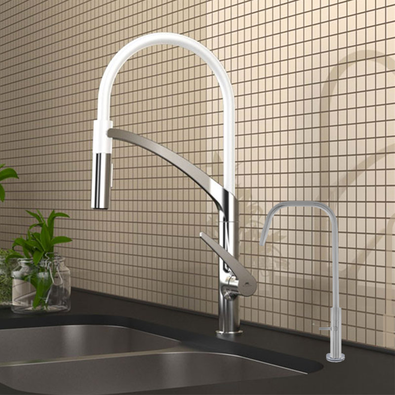 Belfry Kitchen Sandiacre Kitchen Faucet, Chrome