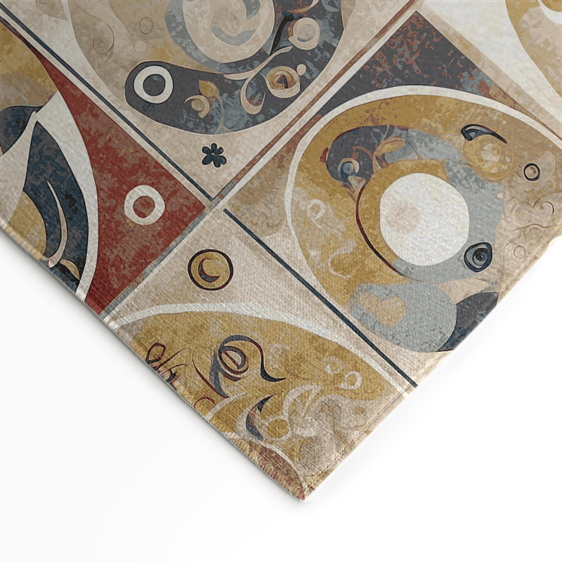 Tapis intérieur et extérieur Spunky Streak, Rectangle 1 pi 6 po x 2 pi 6 po