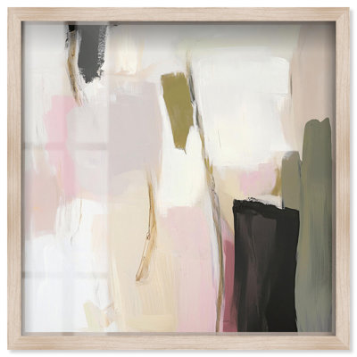 «Dynamic Color I Shadowbox Print», art abstrait neutre par Art Remedy