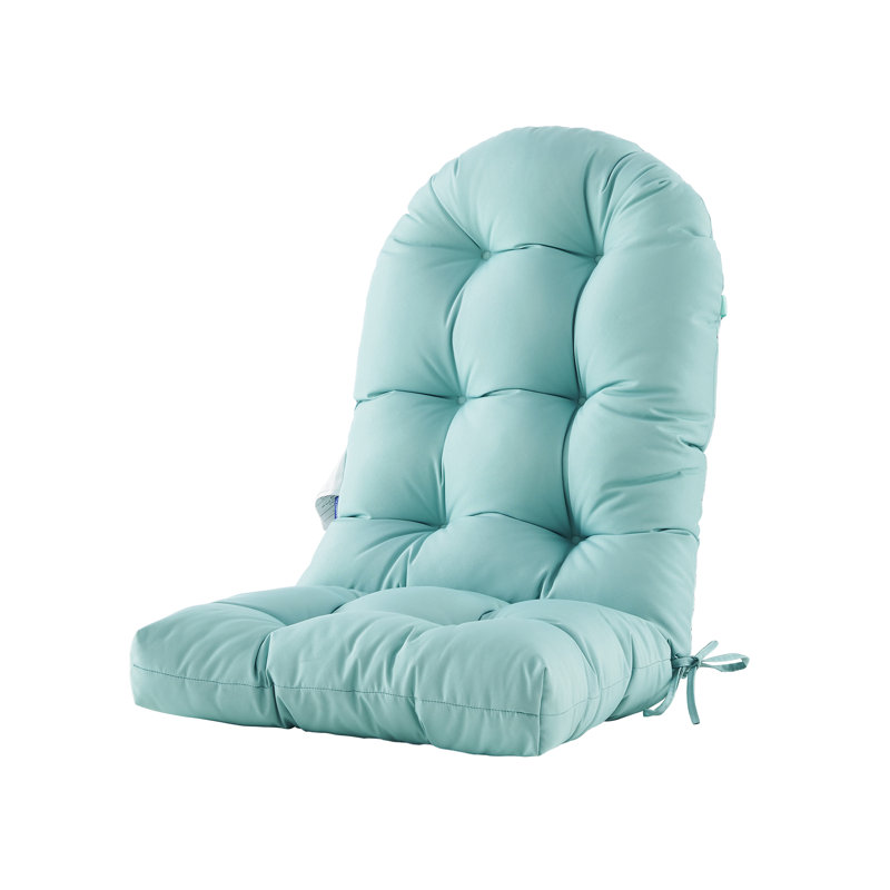 Outdoor 4'' Seat / Back Cushion, Lake Blue