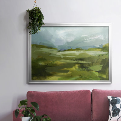 Toile tendue avec cadre Emerald View II