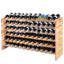 Whitinsville Solid Wood Wine Bottle Rack Brown