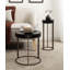 Table d'appoint ronde en bois
