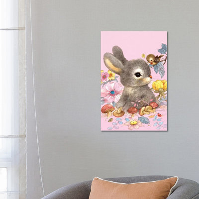 Baby Bunny by Giordano Studios - Wrapped Canvas Gallery-Wrapped Canvas Giclée