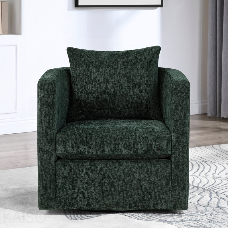 Fauteuil d'appoint pivotant, Green