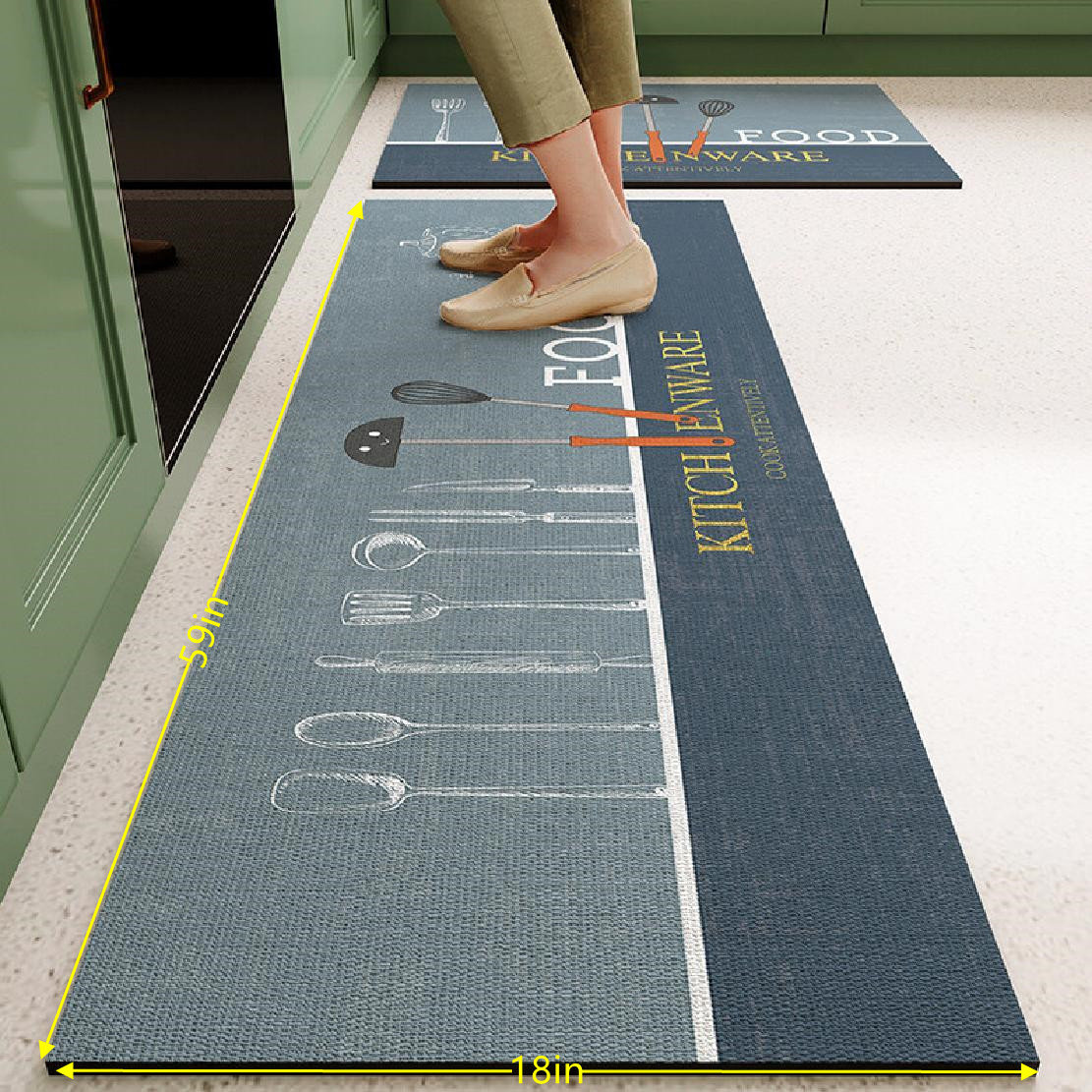 Gracie Oaks Stelio Kitchen Mat & Reviews