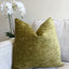 Housse de coussin en chenille unie-108655453-108655451