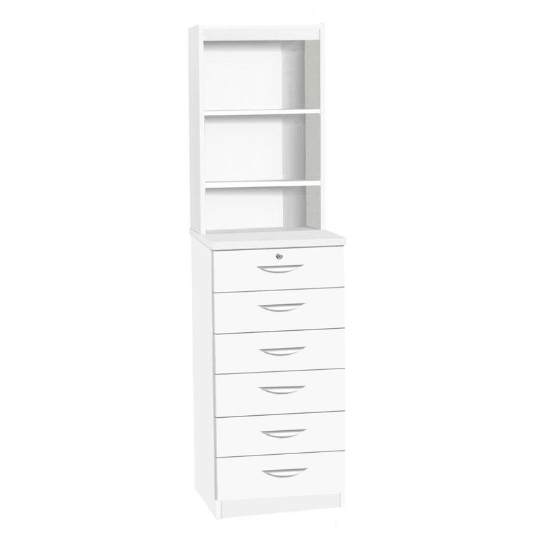 Brendi 4 -Drawer, White