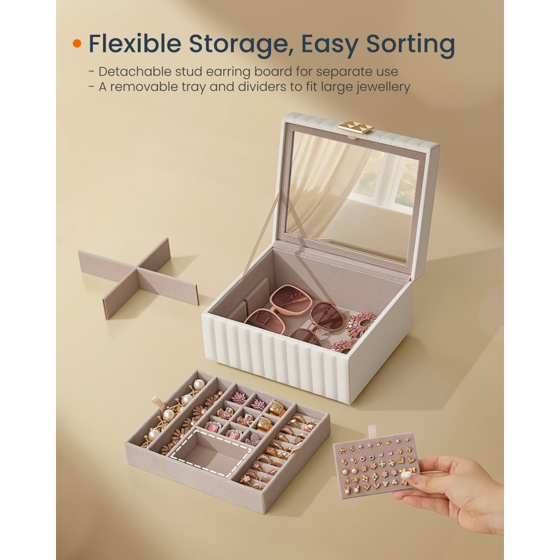 Manufactured Wood Jewellery Box +