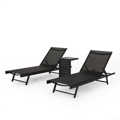 Carolina Salton Sun Lounger Set with Table