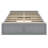 Wood Platform Bed Frame With 6 Drawers
