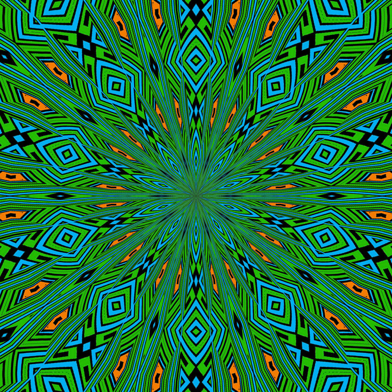 Urban Aztec, H 12 po x l 12 po, Non, Wrapped Canvas