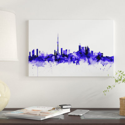 " Toronto, Canada Skyline " by Michael Tompsett