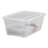 Life Story 5.7L Shoe and Closet Storage Box Stacking Containers, Clear-96879434