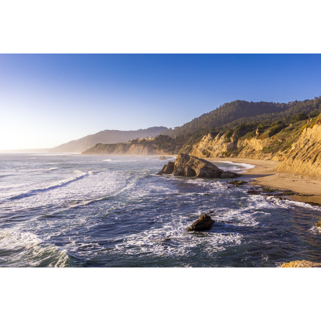 Big Sur California Coast von Spondylolithesis - Leinwandbild