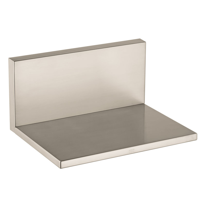 AXOR ShowerSolutions Tub Spout Trim 10" x 5", Brushed Nickel