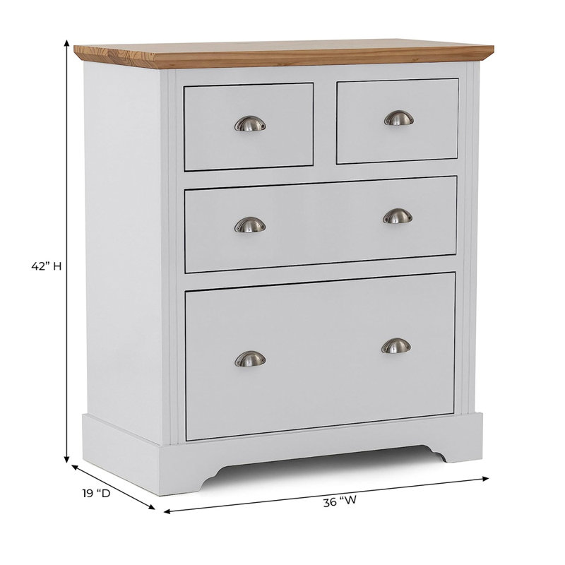 Ensemble de commode 3 pièces, Blanc
