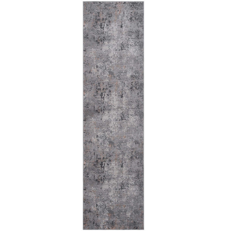 Collection Multi Abstract Runner Rug, Runner 2'2" x 8'