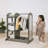 ECR4Kids Dress-Up Center with Mirror Costume Organizer, Montessori Furniture-100512104