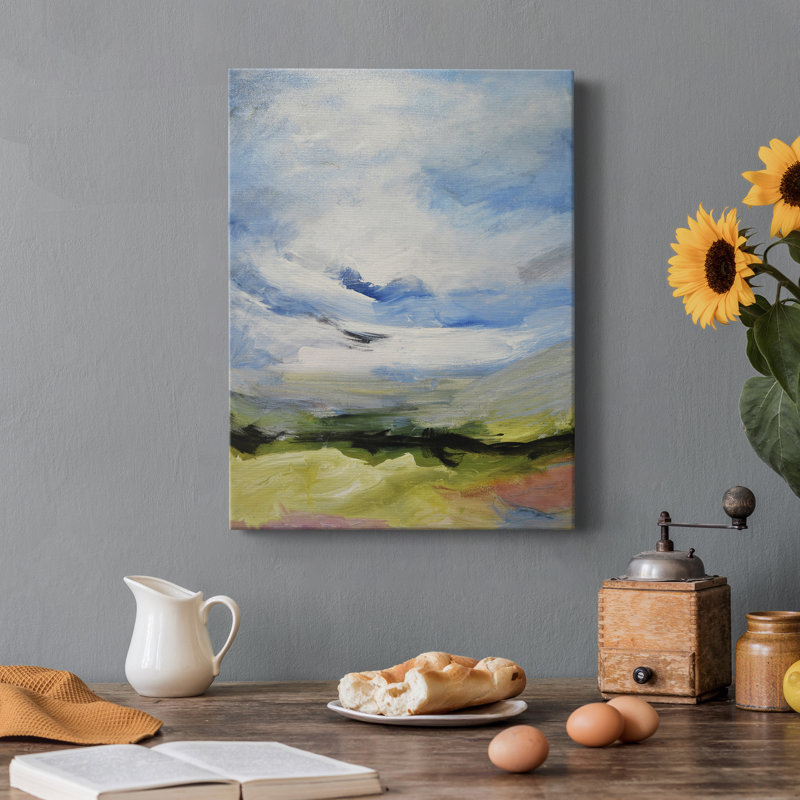 " Around The Clouds IV ", 32" H x 24" W x 1" D