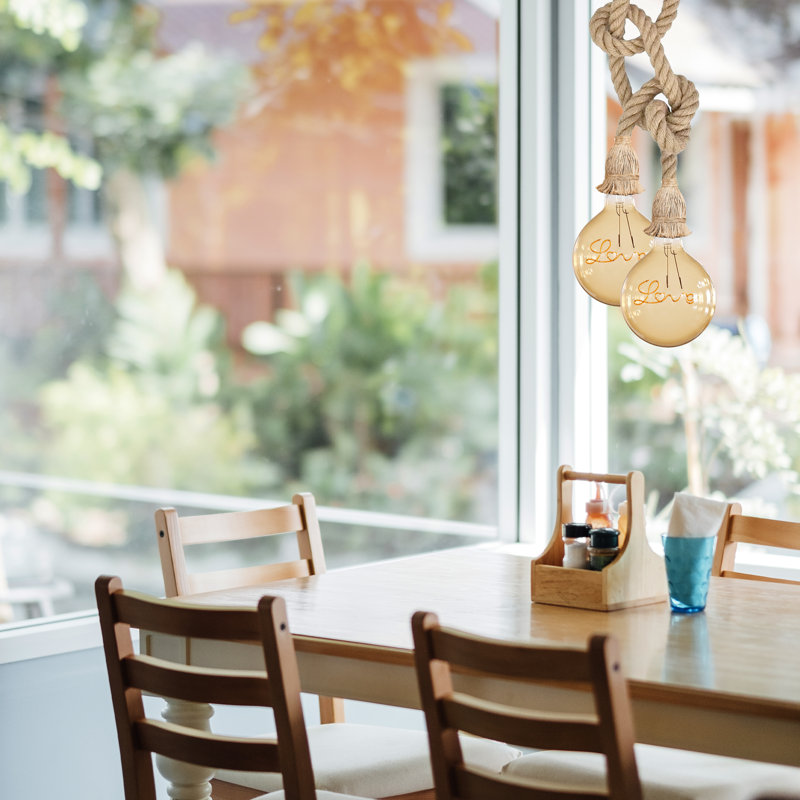 Quade 1 - Light Hemp Pendant, No