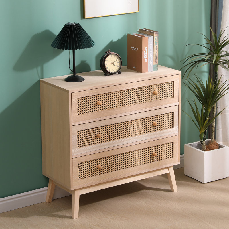 Williamsfield 80cm W 3 - Drawer Chest of Drawers