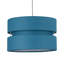 19cm H Cotton Drum Pendant Shade ( Uno )-2034893264