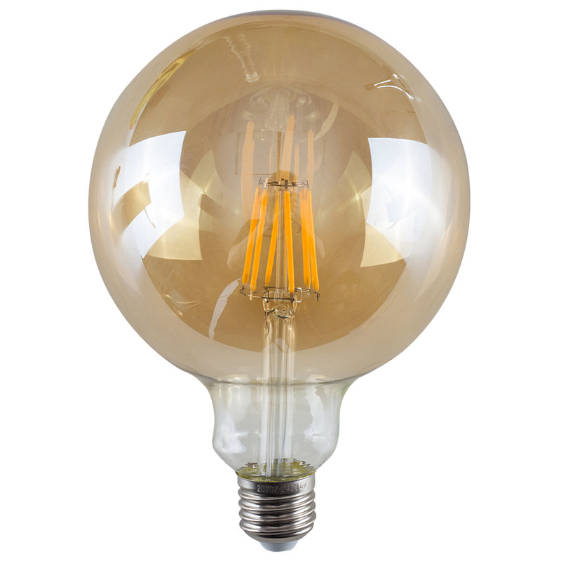 6W Amber E27 Vintage Filament Light Bulb