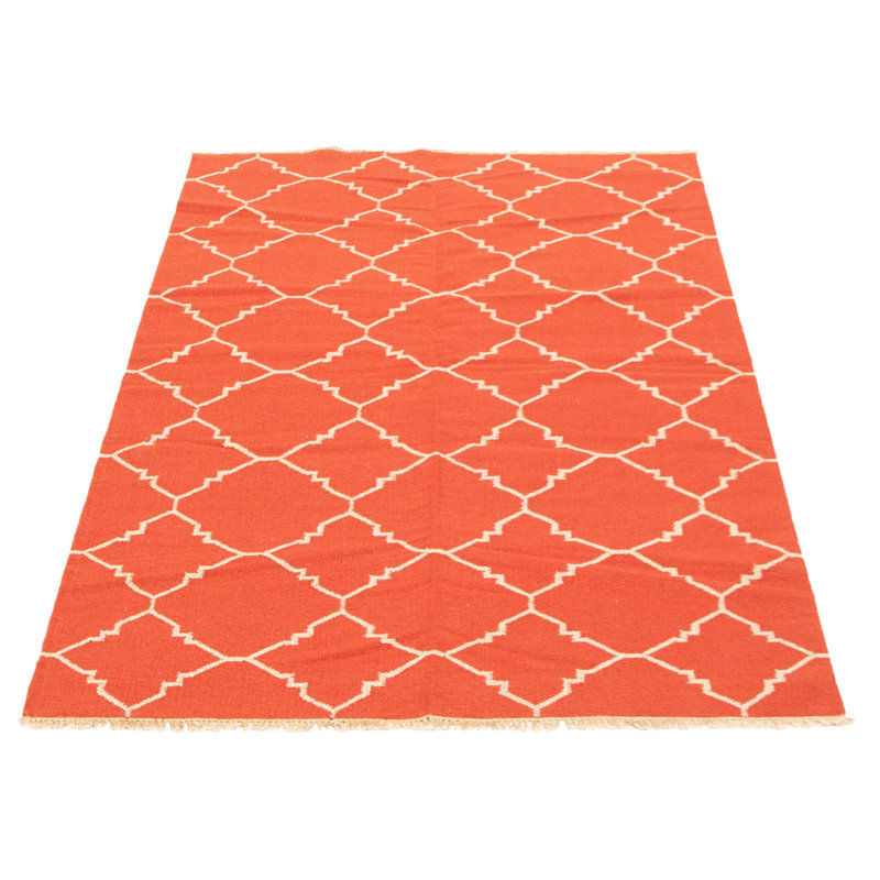 Evahn Wool Geometric Indoor Rug