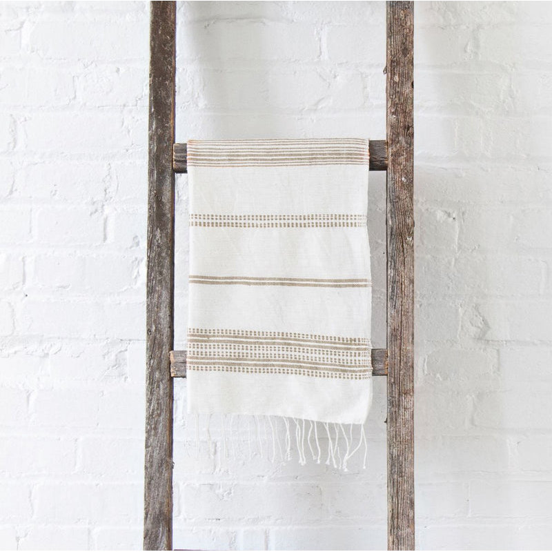 Aden Cotton Hand Towel, Beige