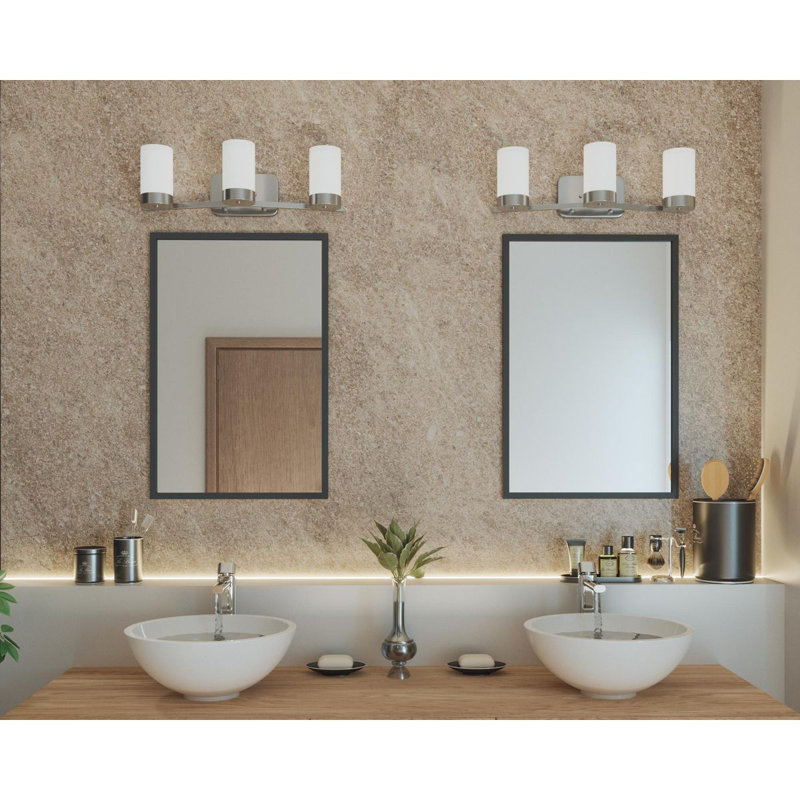 Jaydiel 3 - Light Dimmable Vanity Light, Polished Chrome