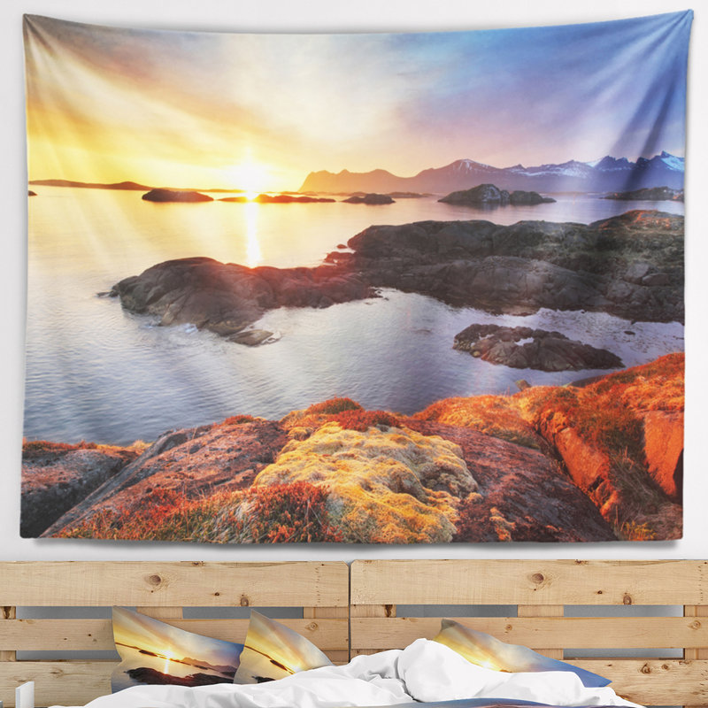 Tapisserie Seashore, H 68 po x l 80 po