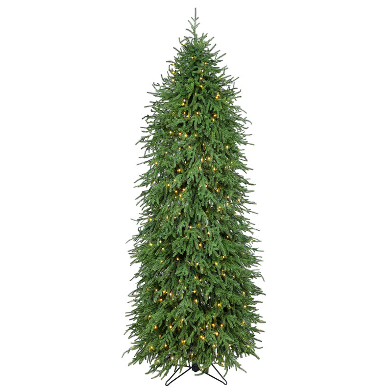 Arbre Norfolk 9 'à DEL EZ Plug Natural Touch