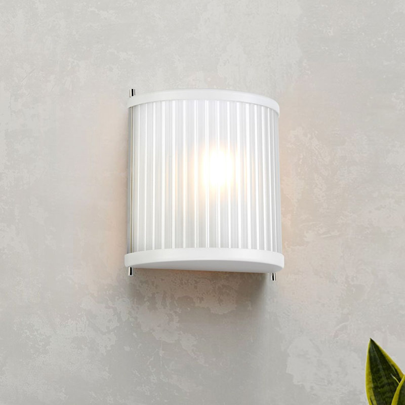 Applique murale 1 lumière Corona, Blanc