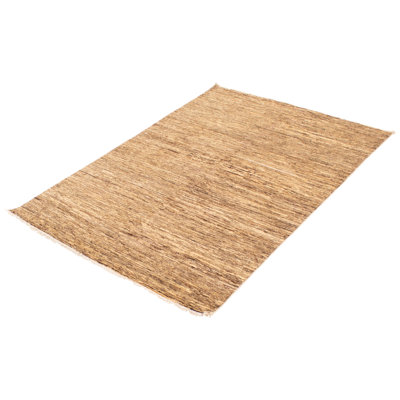 Tapis crème Ebe Finest Gabbeh 5 pi 5 po x 7 pi 7 po