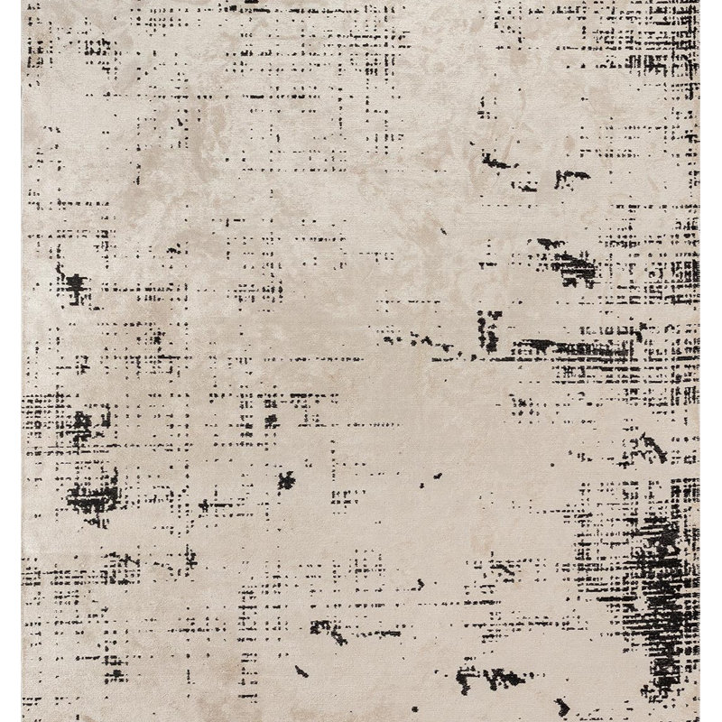 Rapture Abstract Area Rug, Square 9'10"