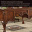 Bureau de rangement européen en bois d'hévéa-1231439882