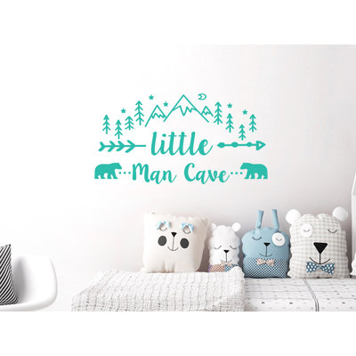 Décalcomanie murale Little Man Cave