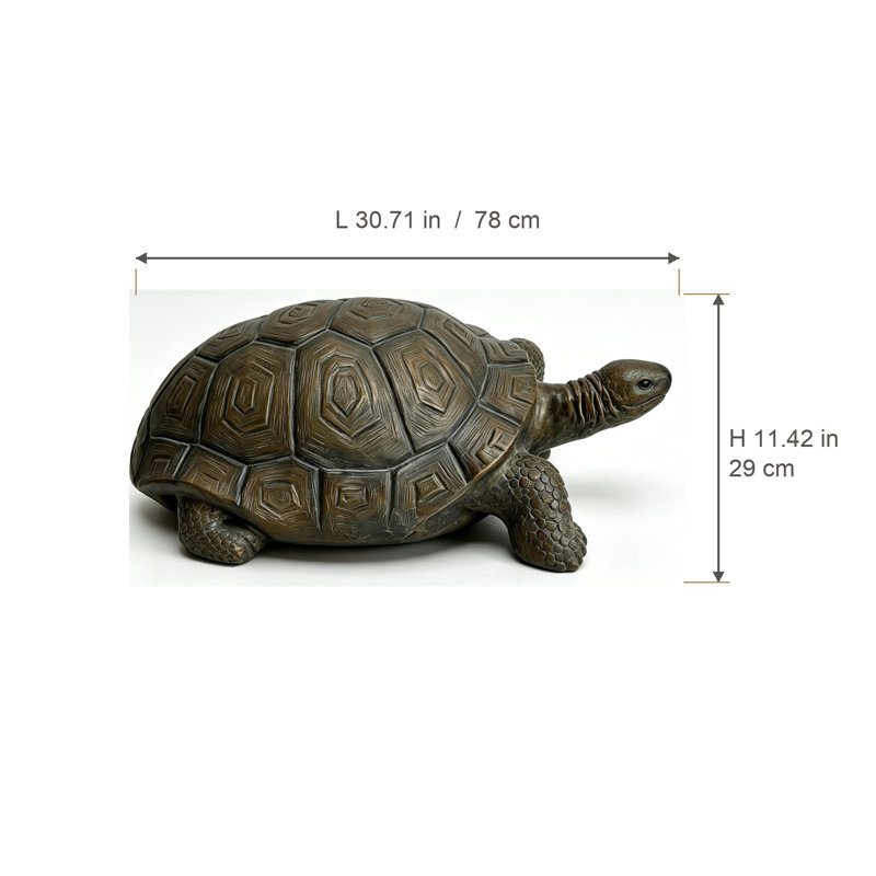 Walking Tortoise Garden Statue